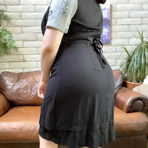 XL Miss Dorby Vintage 90s Vest Dress by Angelmade